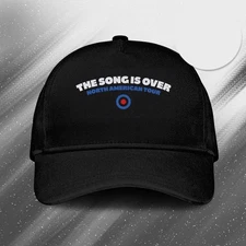 NThe Who The Song is Over Classic Cap Hat Snapback Tour 2025 Fans Gift One Size