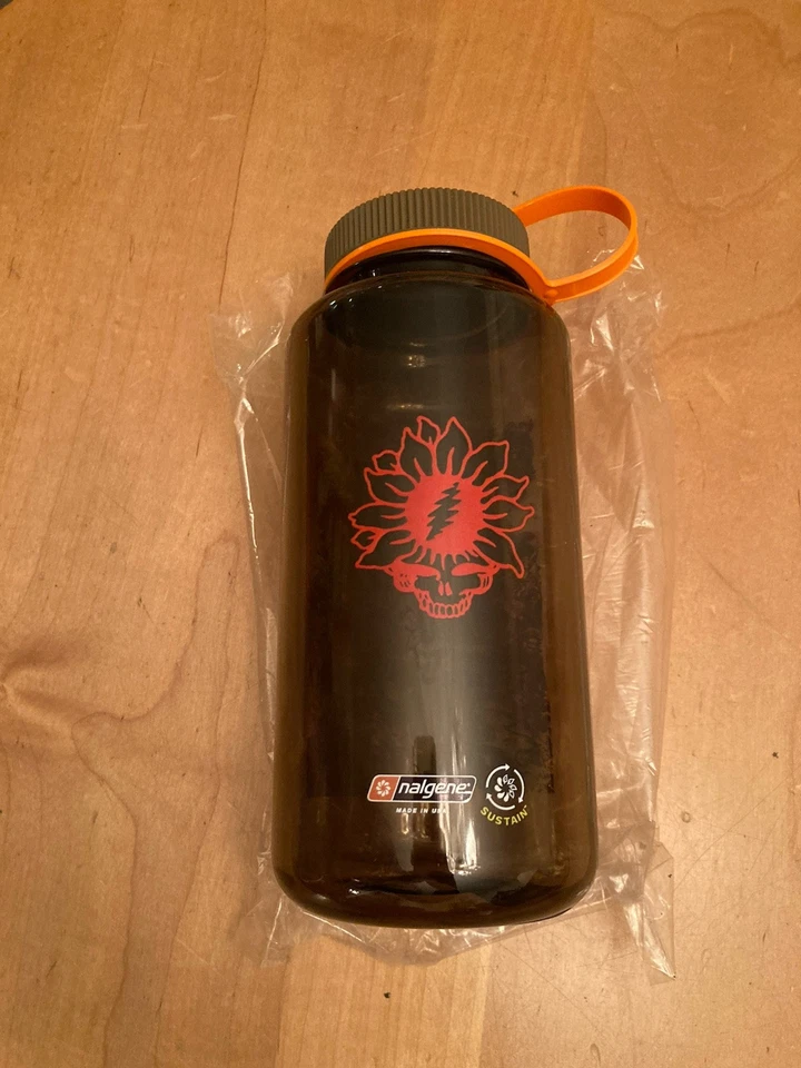 NOVO Grateful Dead Nalgene Raro Ltd. Edição Grow Poster Garrafa com Roubo de Flores - Imagem 3 de 4