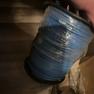 #ad Encore Wire 10 AWG Blue Stranded Copper Wire 500 ft Gasoline Oil Resistant $75.00