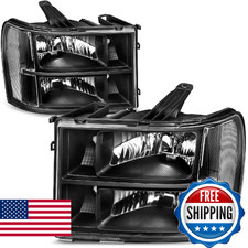 Autosaver88 Headlight Assembly Compatible 2007-2013 Gmc Sierra 1500/2007-2014