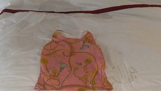 Emilio Pucci Carro armato catena rosa con la firma Emilio Pucci thAUTENTICO. S