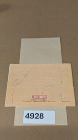 Faxanadu - Nintendo NES- Manual Only **NO GAME *Damaged*