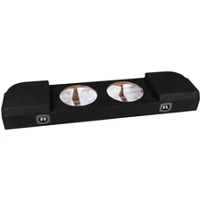 2017-2025 Ford Super Duty Super Crew Cab Dual 12" Ported Subwoofer Enclosure