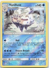 Vanilluxe Reverse Holofoil Rare SM Guardians Rising 35/145 NM