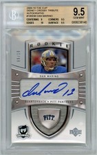 Pitt Dan Marino 2009 Upper Deck The Cup Sidney Crosby Tribute Auto /10 BGS 9.5