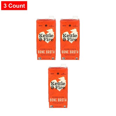 Kettle And Fire Broth Bn Chckn Trmrc Gng 32 Oz - 3 Count
