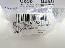 LOT OF 8 IVES U698 B26D UL DOOR VIEWER VIEW 106 B-19