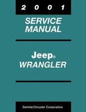 2001 Jeep Wrangler Factory Shop Service Manual