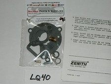 Bolens / Wisconsin Engine / Zenith Carburetor rebuild kit LQ40 USA MADE Genuine