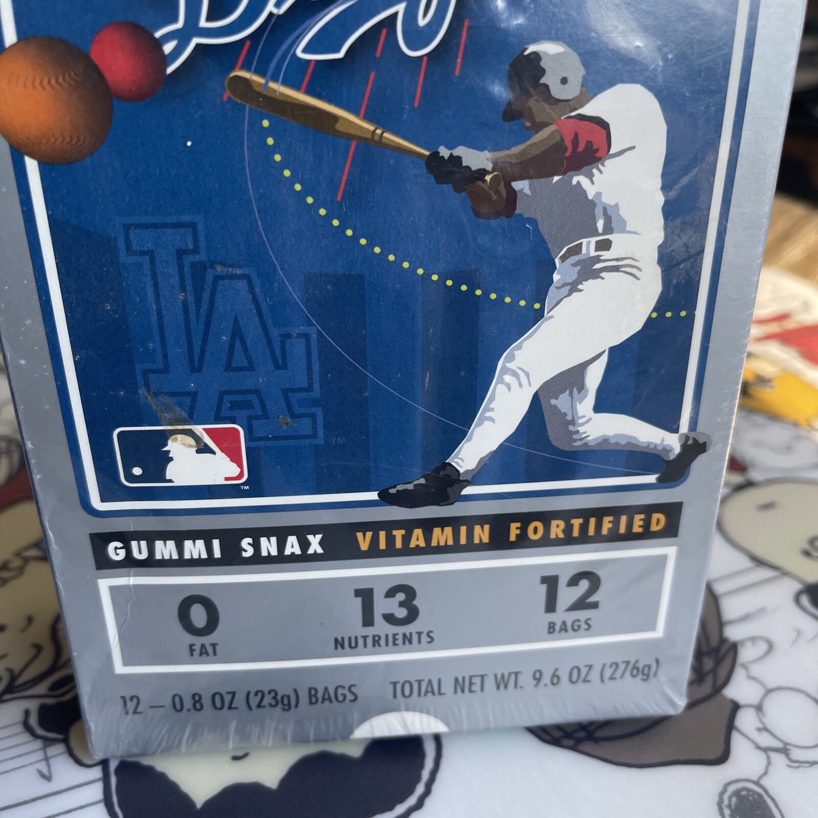 Jerry Rice's PLAYMAKERS Gummi Snax MLB LA Dodgers Vintage (2001 ...