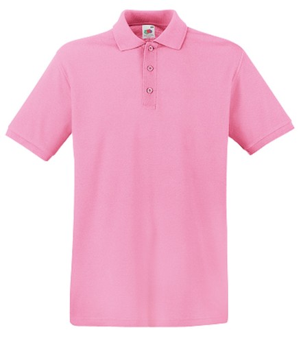 3 Pack Fruit of the Loom 100% Cotton Premium Polo T Shirt Tops 22 Colours S-3XL - Picture 4 of 18