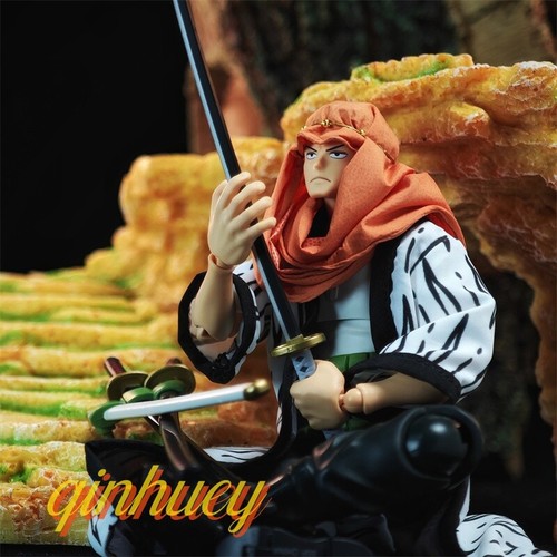 Conjunto con cable personalizado para S.H.Figuarts One Piece Alabasta Roronoa Zoro (sin figura) - Imagen 4 de 12