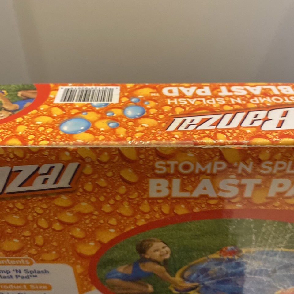 Banzai Stomp N Splash Blast Pad 42 Inch Water Game Outside Play Sealed