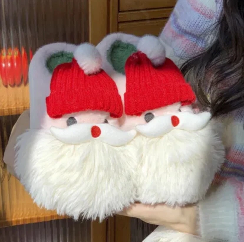 Lindas zapatillas de navidad suaves Foto 4 de 4