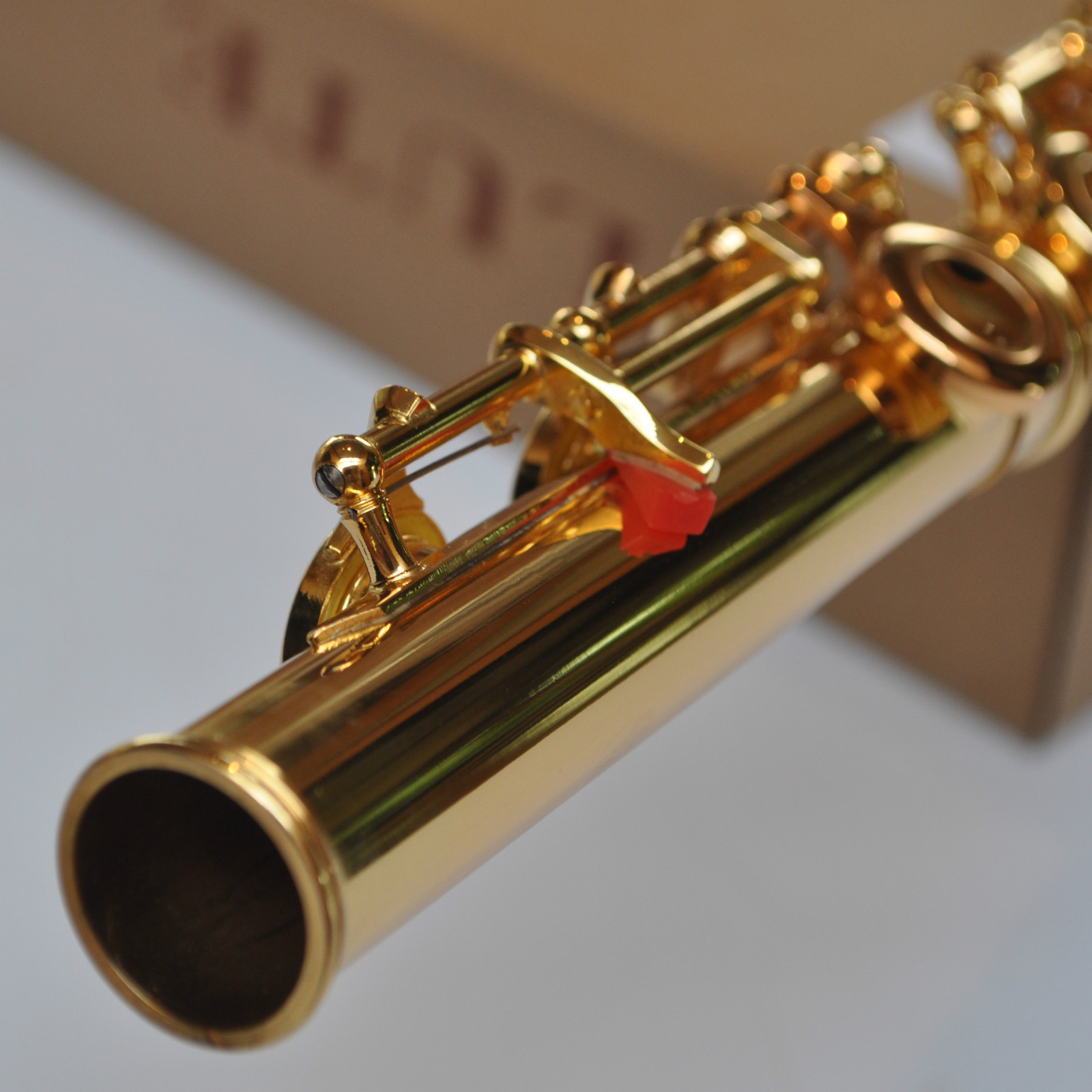 STERLING FLUTE • 24k GoldPlated 16 Keys • CFoot SplitE • BRAND NEW
