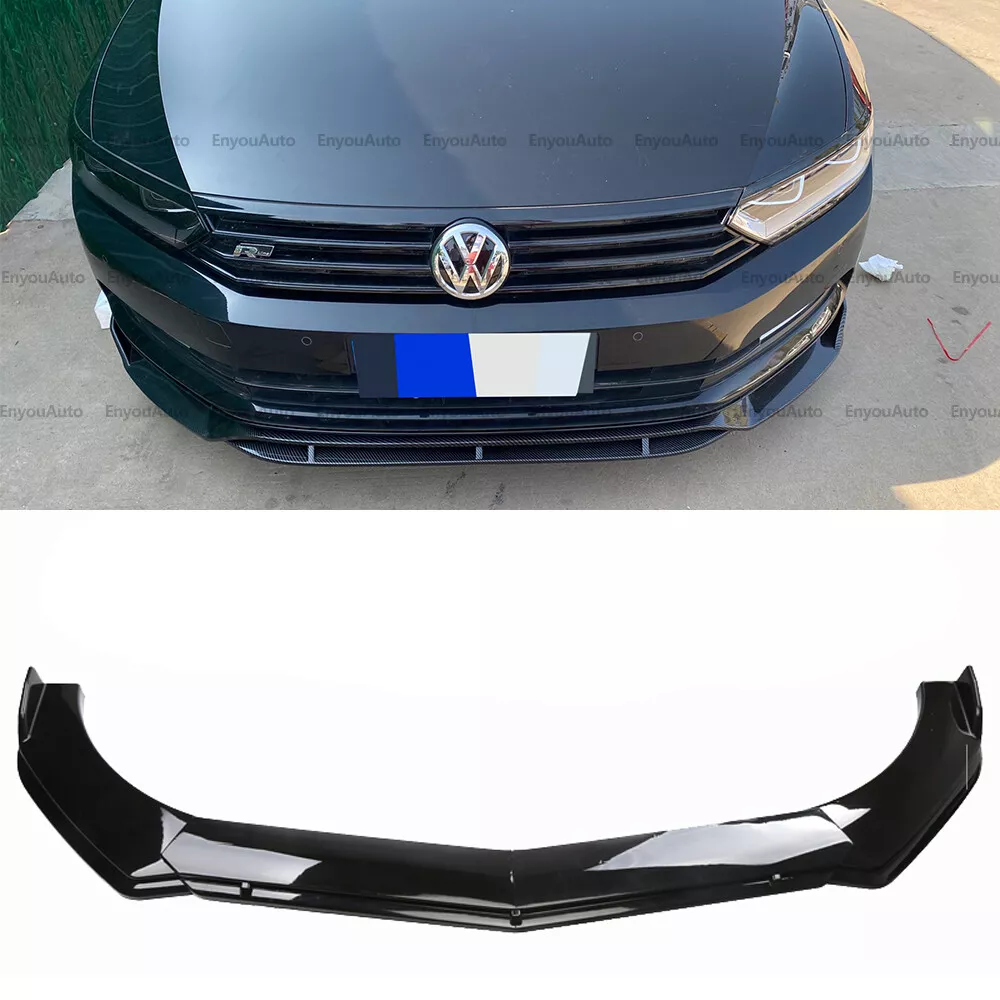 For Volkswagen CC Universal Front Bumper Lip Spoiler Splitter