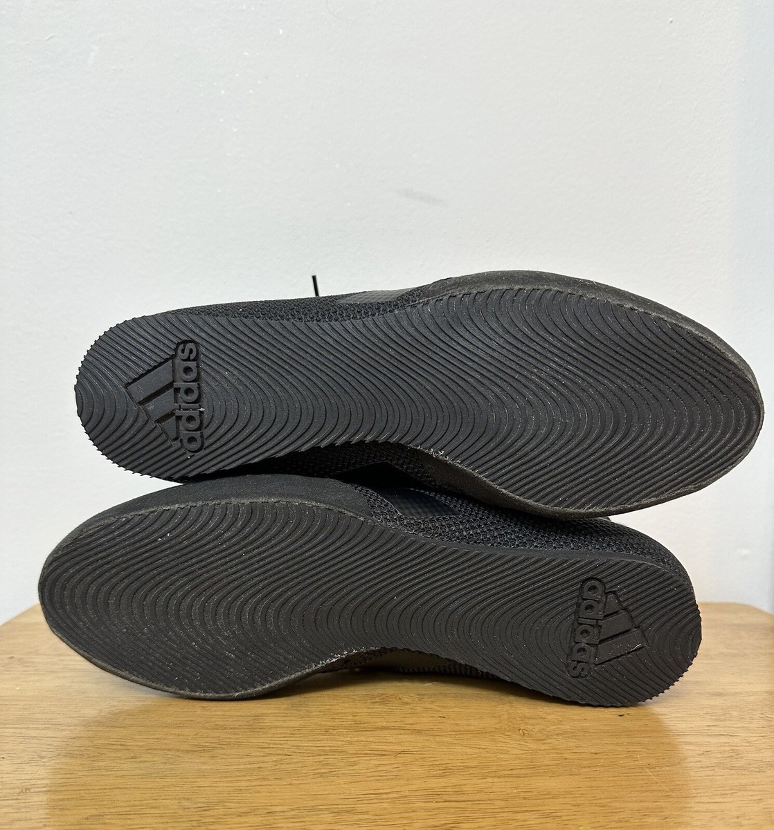 クリストフル フィデリオ 未開封多数 30点 おまけの箱付き Adidas Box Hog 3 Boxing Shoes Men's Size 8 US Black F99921