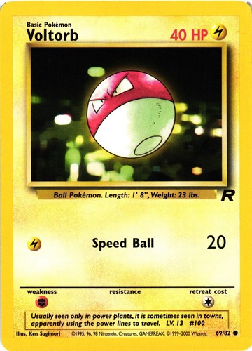 1995 voltorb pokemon card value Amazon.com: Pokemon - Voltorb 100/165 - Pokemon 151 - Reverse Foil main image 0