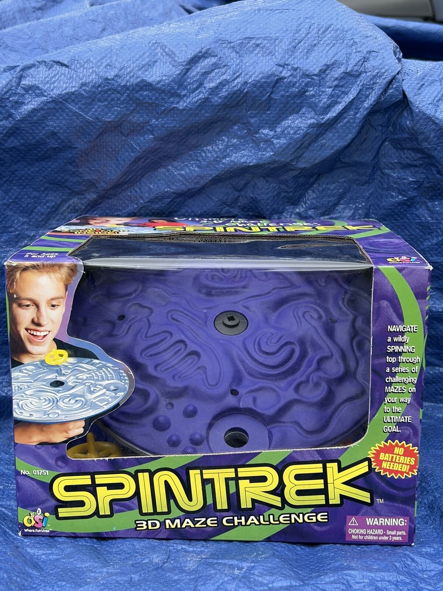 Vintage 1999 DSI Spintrek 3D Maze Challenge No. 01751 Factory