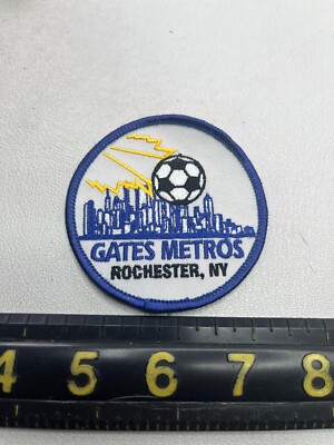 Rochester New York Skyline GATES METROS SOCCER Patch T099