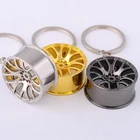 Wheel rim keychain accessory keychains rims