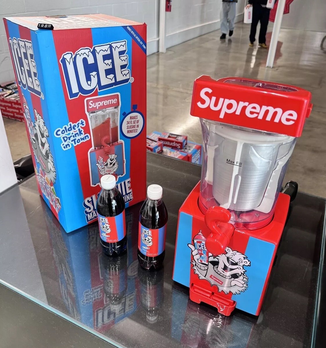 SUPREME/ICEE SLUSHIE MACHINE PRESEEL - IN HAND | eBay display picture 1