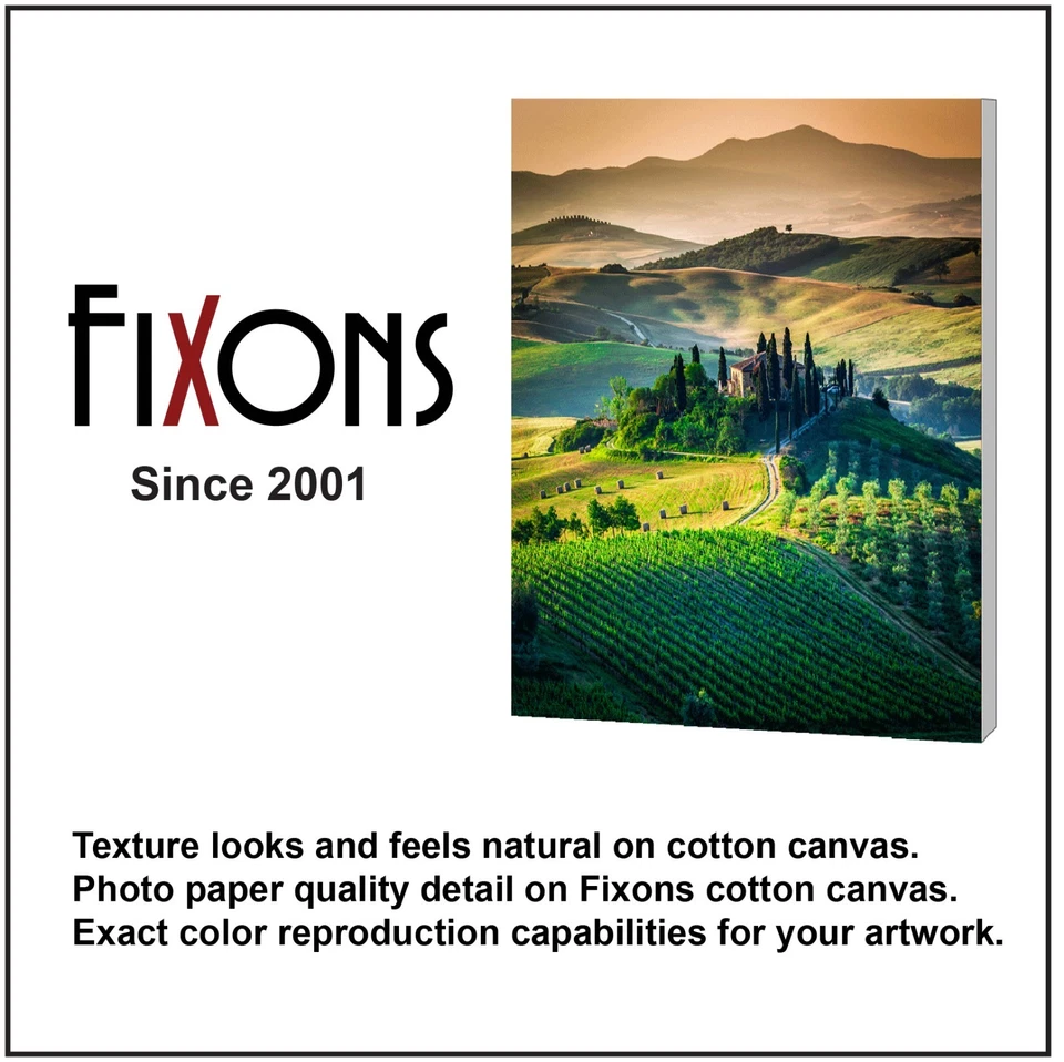 Lona de algodón mate para impresora Epson 24" x 40' - 1 rollo Foto 3 de 4