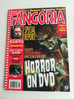 Fangoria Magazin #193 Horror on DVD  2000 The Crow The Hollow Man