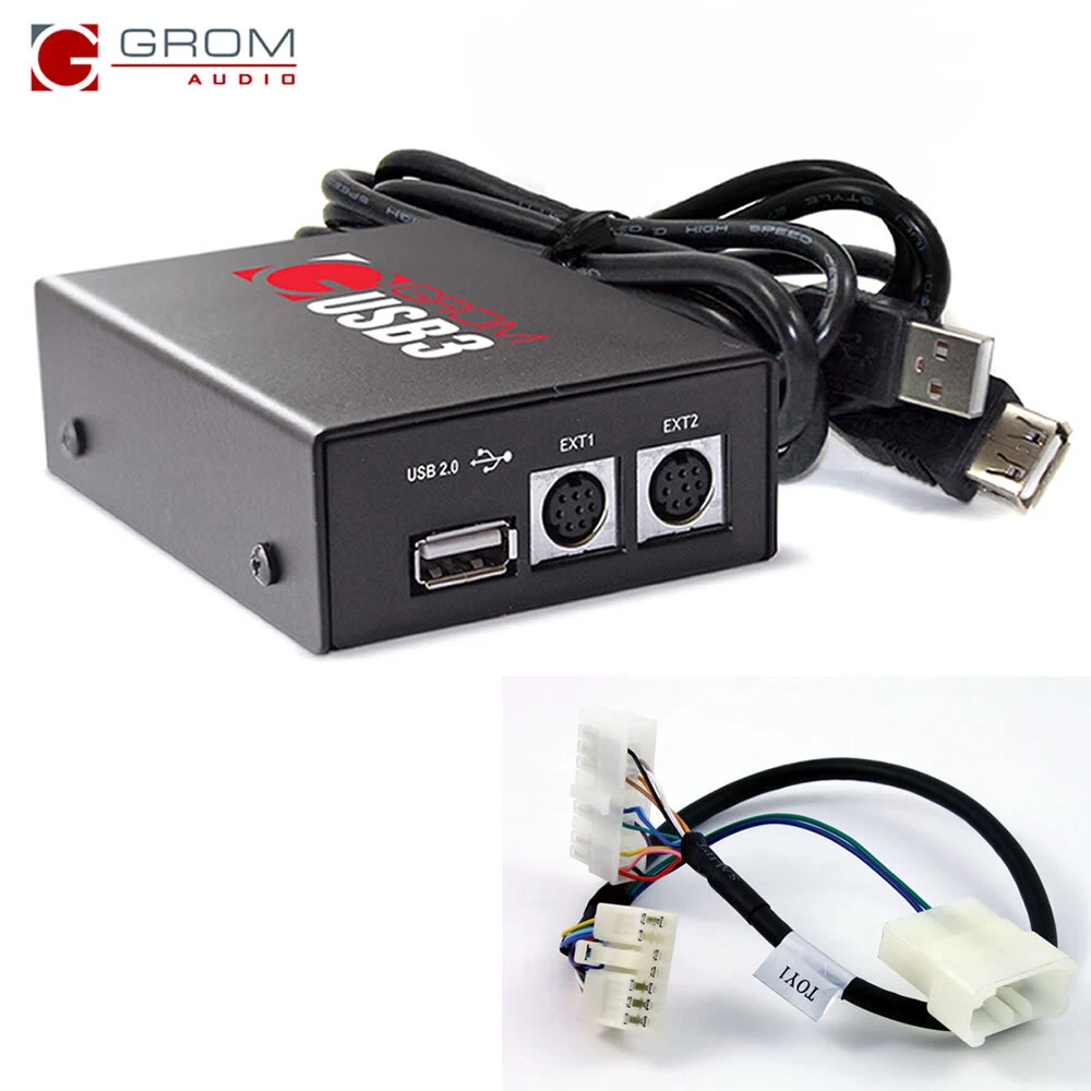 GROM Audio USB iPhone Android Integration kit for LEXUS IS RX ES