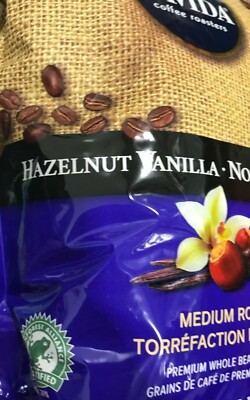 ZAVIDA HAZELNUT VANILLA WHOLE BEAN COFFEE MEDIUM ROAST 2x907g 2