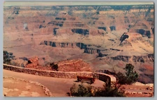 The Grand Canyon Arizona Vermap's Village Area Postcard