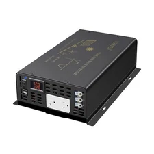 3000Watt Pure Sine Wave Power Inverter 12VDC to 120VAC 6000W Peak Built-in So...