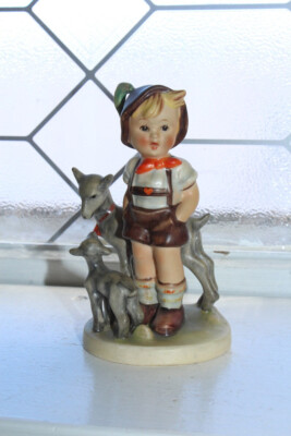 Goebel Hummel Figurine Goat Herder #200 TMK2 1950s