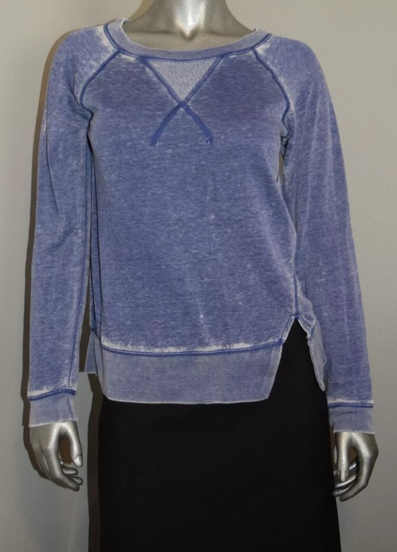 MARC NEW YORK ANDREW MARC TOP - BLUE - SMALL