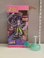 Moose Toys Capsule Chix Shimmer Surge Doll With Brushable Hair