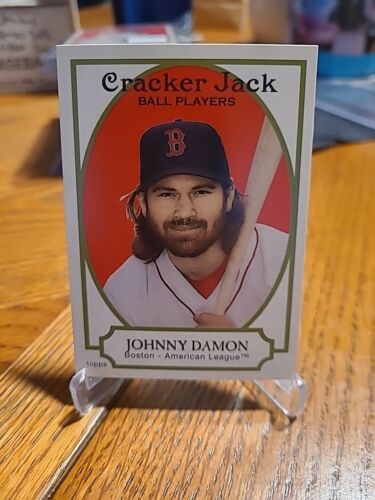 Topps Cracker Jack Johnny Damon #231 2005 impresión corta - Imagen 1 de 2