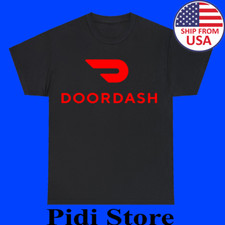 Doordash Food Delivery Driver Men's Black Size S to 3XL