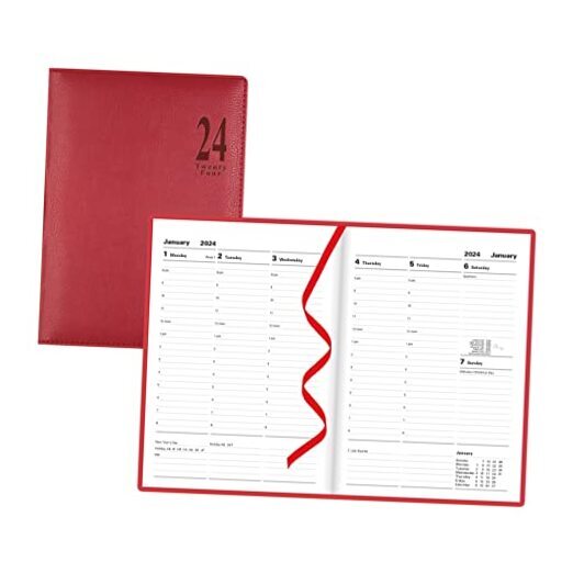 of London Milano Weekly Planner, 12 Months, January to December, 2024,