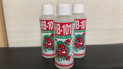Flora All-Purpose Organic Plant Vitalizer HB-101 100ml / 3.38 fl.oz X 3pcs Japan