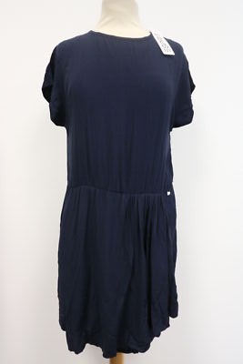 Esprit Kinder Mädchen Kleid Dress Kurzarm Blau Gr.164 cm Neu 