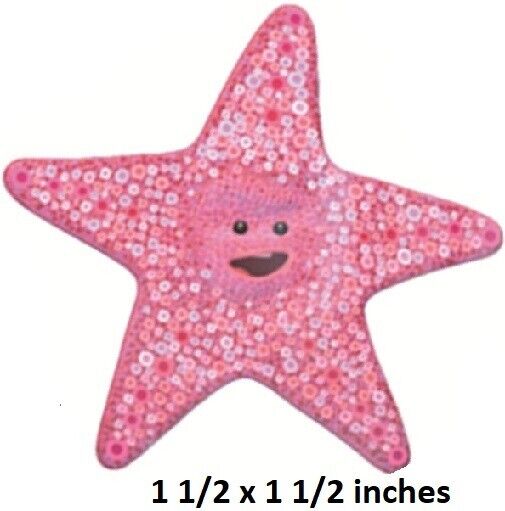 Peach Starfish Decal Pink Star Fish Wall Sticker Finding Nemo Peel & Stick Art