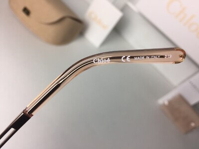 Chloé ISIDORA CE122S rose gold peach/light grey shaded (785 