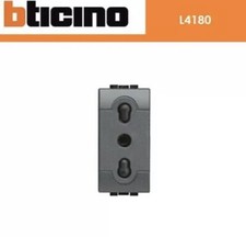 OFFERTA  ORIGINALE BTICINO L4180-PRESA BIPASSO LIVINGLIGHT INTERNATIONAL