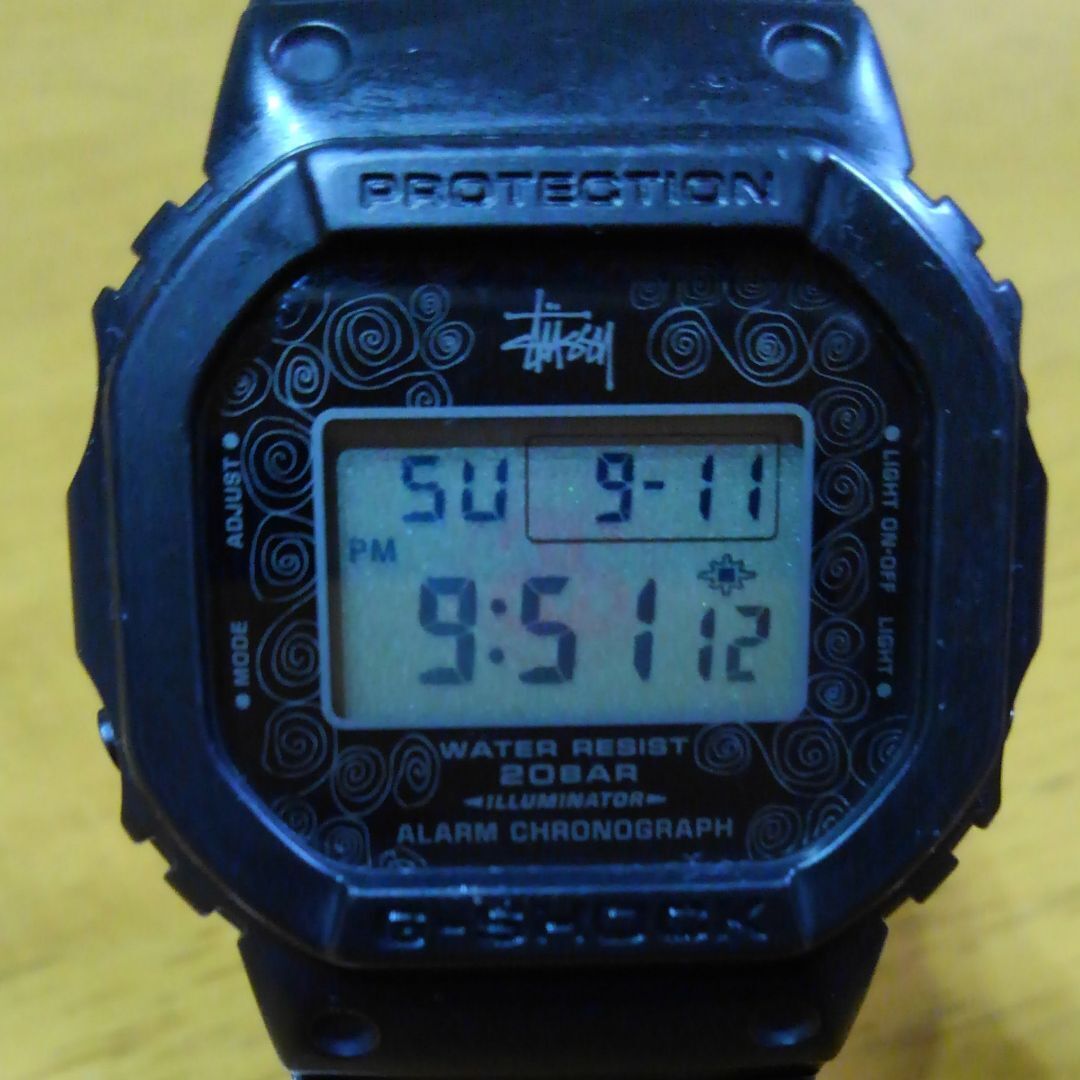 Casio G-Shock Dw-5000St Digital Quartz Men X Stussy 25Th Casio G-Shock Dw-5000St Digital Quartz Men X Stussy 25Th
