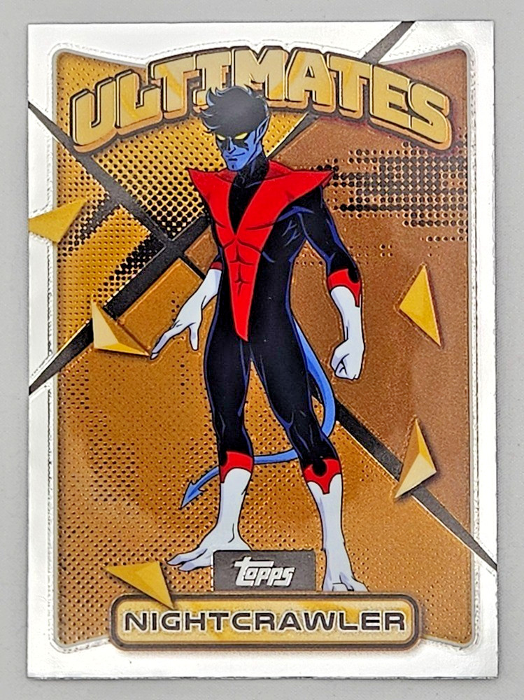 2025 Topps Finest X-Men '97 NIGHTCRAWLER Rare Gold #77