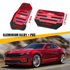 Universal Car Pedal Brake Non-slip Cover Brake Accelerator Brake Foot Pad Red Ei Universal Car Pedal Brake Non-slip Cover Brake Accelerator Brake Foot Pad Red Ei