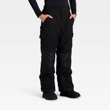 Kids' Pull-On Pants - All In Motion Black XS