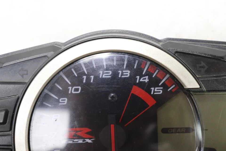 09-15 SUZUKI GSXR 1000 OEM VELOCÍMETRO MEDIDORES PANTALLA CLÚSTER VELOCÍMETRO Foto 4 de 4