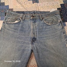 90s Vintage Levis 505 Made in USA Light Wash Jeans Mens 36x29 Tag 38x30 505-4846