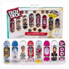 Tech Deck Olympic Games Paris 2024 Competition Legends 8-Pack With Collectible C